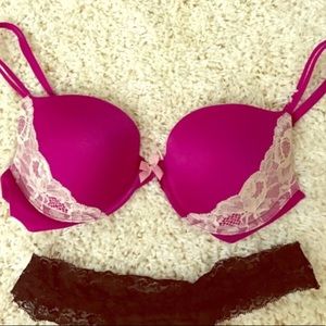 💕NWOT Victoria’s Secret Push Up Bra 34 D